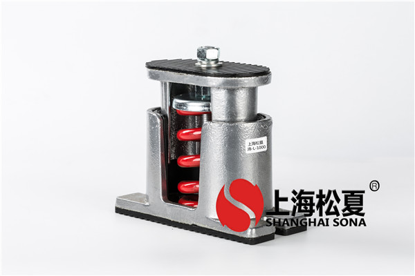 基本的弹簧减震器示意图。